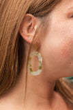 Maeve Earrings in Pear Opal