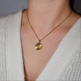 18K Gold Plated Celestina Necklace