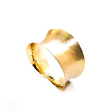 Brass Curve Cuff Bracelet