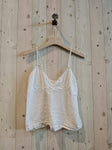 100% Linen Tank in Brown