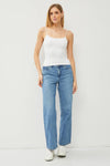Basic Sold Cami in Taupe
