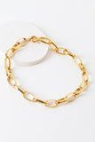 24K Gold Plated Chain Link Necklace