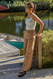 Basic Full Length Cami in Fudge