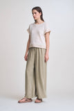 100% Tencel Pants in Green Moss