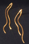 18K Gold Plated Dangle Earrings