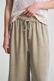 100% Tencel Pants in Green Moss
