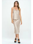 Silky Satin Tank Top