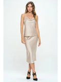 Silky Satin Tank Top