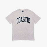 Coastie T-Shirt in Silver Grey
