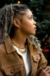24K Gold Plated Chain Link Necklace