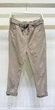 Stretch Wrinkle Pant in Mocha