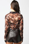Mesh Blouse in Multicolor