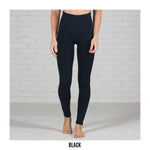 Fleece Lined Leggings in Navy