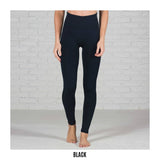Fleece Lined Leggings in Navy