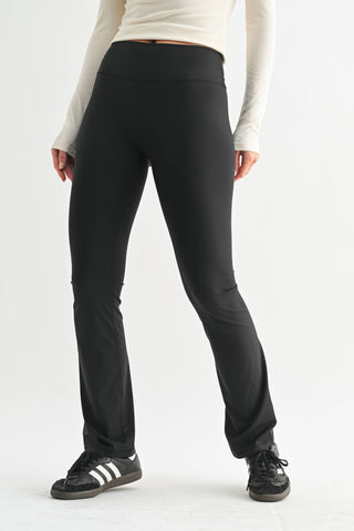 Bootcut Leggings in Black