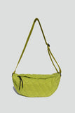 Quilted Crossbody Bag in Lime