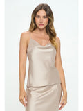 Silky Satin Tank Top