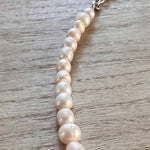 Chain and Pearl Necklace