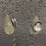 Open-Shank Quartz Ring with Portrait Inside