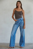 Basic Full Length Cami in Fudge