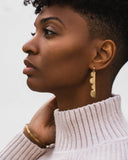 24K Gold Plated Hills Earrings