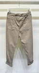 Stretch Wrinkle Pant in Mocha
