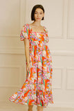 Baby Doll Midi Dress