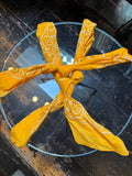 100% Cotton Sun-Kissed Bandana in Orange