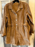 Camel Corduroy Romper