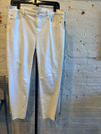 White Raw Hem Liverpool Jean