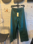 Green Wide Leg Jean