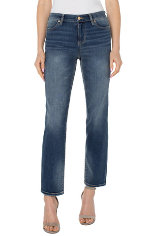 Straight Leg Jeans in Medium Wash