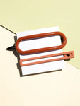 Byron Hair Clips in Orange