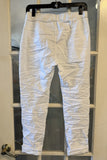 Stretch Wrinkle Pant in White