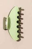 4 Inch Hair Claw Clip in Lemongrass