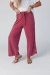 So Comfy Wide Leg Cropped Pant