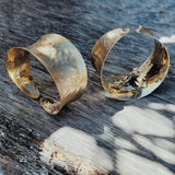 Brass Curve Cuff Bracelet