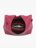 Soft Hobo Bag with Inner Bag in Black