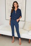 Stretch Wrinkle Pant in Mocha