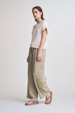 100% Tencel Pants in Green Moss