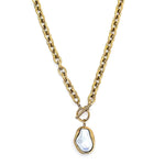 18K Gold Plated Baroque Pearl Necklace