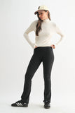 Bootcut Leggings in Black