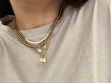 18K Gold Plated Single Pearl Necklace