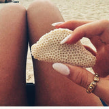 Solid Brass Handmade Droplet Band Stacking Ring