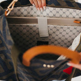 Chelsie Canvas Printed Tote in Leopard