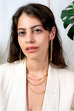 18K Gold Plated Dangle Earrings