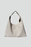 Shoulder Hobo Bag in Ivory