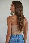 Basic Full Length Cami in Black