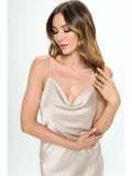 Silky Satin Tank Top