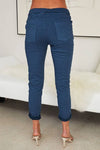 Stretch Wrinkle Pant in Mocha